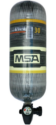 MSA 10156424-SP Low Pressure Air Cylinder Assembly - Each
