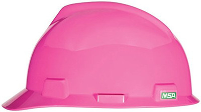 MSA 10155230 V-Gard Slotted Cap Hard Hat, Multiple Color Values Available - Each