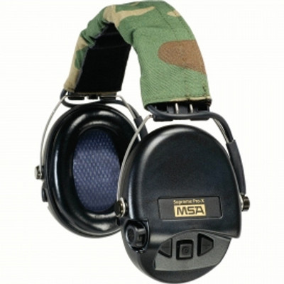 MSA 10153057 Supreme Pro-X Slim Design Headband Earmuff - Each