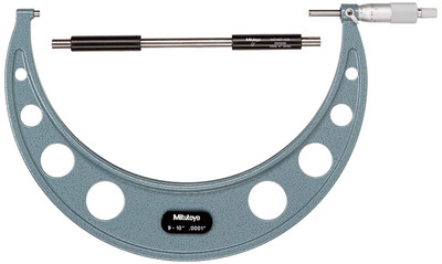 Mitutoyo 103-224 Mic, Outside, 9-10", 0.0001", R Mitutoyo 103-224 Mic, Outside, 9-10", 0.0001", R