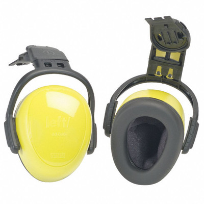 MSA 10087422 Hard Hat Mounted Rigid Left/Right Earmuff - Each