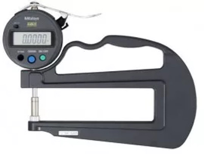 Mitutoyo 547-520S Series 547 Digital Flat Anvil Thickness Gauge, 0 to 0.47" Mitutoyo 547-520S Series 547 Digital Flat Anvil Thickness Gauge, 0 to 0.47"
