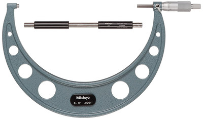 Mitutoyo 103-223 Mic, Outside, 8-9", 0.0001", R Mitutoyo 103-223 Mic, Outside, 8-9", 0.0001", R