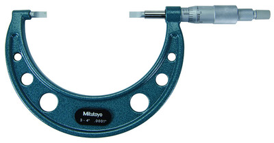 Mitutoyo 122-126 Mic, Blade, 1-2", 0.0001", Range Mitutoyo 122-126 Mic, Blade, 1-2", 0.0001", Range