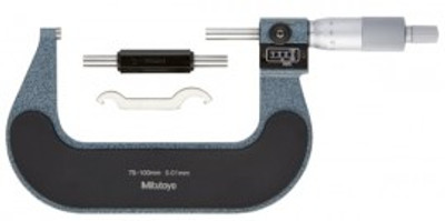 Mitutoyo 193-104 Outside Micrometer, 75 to 100 mm, 0.01 mm Mitutoyo 193-104 Outside Micrometer, 75 to 100 mm, 0.01 mm