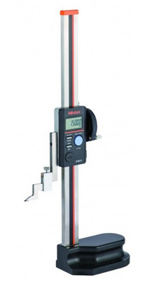 Mitutoyo Series 570 Absolute Digimatic Height Gauge with slider feed wheel, 0 to 12"/0 to 300 mm, 0.0005"/0.01 mm