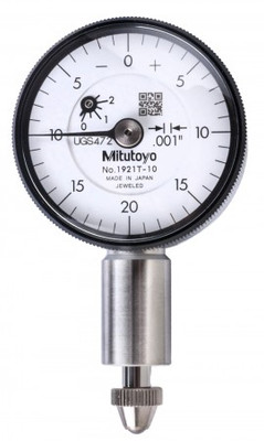 Mitutoyo 1921AB-10 Series 0 Compact Flat-Back Dial Indicator, 0 to 0.1", 0.001" graduation Mitutoyo 1921AB-10 Series 0 Compact Flat-Back Dial Indicator, 0 to 0.1", 0.001" graduation