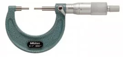 Mitutoyo 111-166 Series 111 Mechanical Spline Micrometer, 0 To 1" Mitutoyo 111-166 Series 111 Mechanical Spline Micrometer, 0 To 1"