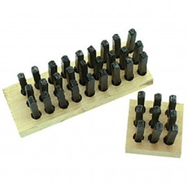 ATD Tools 9600 Stamp Set, 3/16" letter, 27-piece