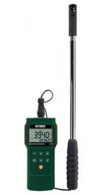 Extech AN340 Mini Vane Anemometer/Psychrometer/Data Logger