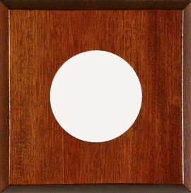 Maximum PM1 1-Instrument Panel, 8 x 8in, Mahogany