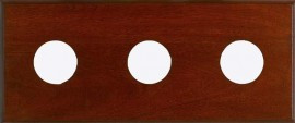 Maximum PM3 3-Instrument Panel, 11 x 26in, Mahogany