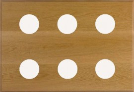 Maximum PO6 6-Instrument Panel, 18 x 26in, Oak