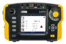 AEMC C.A 6117 Multi-Function Installation Tester with Voltage Drop, 50/100/250/500/1000V DC