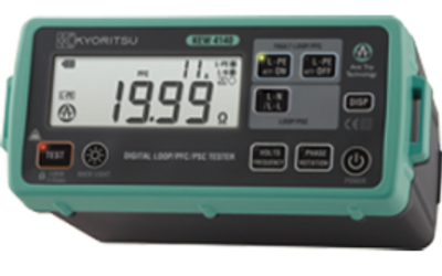 Kyoritsu 4140 LOOP/PFC/PSC Tester, 230V, 50/60Hz Kyoritsu 4140 LOOP/PFC/PSC Tester, 230V, 50/60Hz