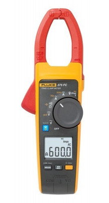 Fluke 375 FC CAL True RMS Clamp Meter with calibration certificate, 600 A AC/DC