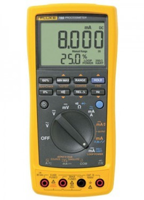 Fluke 789 CAL Process Meter with calibration certificate, 24 V loop