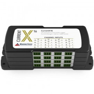 MadgeTech CurrentX12 - 160mA Low-Level DC Current Data Logger, 12 channels, ±160 mA MadgeTech CurrentX12 - 160mA Low-Level DC Current Data Logger, 12 channels, ±160 mA