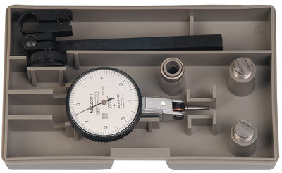 Mitutoyo 513-403T, .0001" X .008" Horizontal Test Indicator Set, 0-4-0 Mitutoyo 513-403T, .0001" X .008" Horizontal Test Indicator Set, 0-4-0