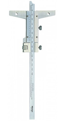 Mitutoyo 527-101 Vernier Depth Gauge, 0-150mm Range, 0.02mm Vernier Reading