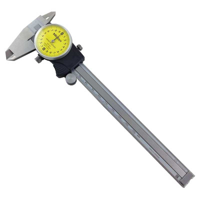 Mitutoyo 505-733 Caliper, Dial, 1Mm/Rev, 0-200Mm,