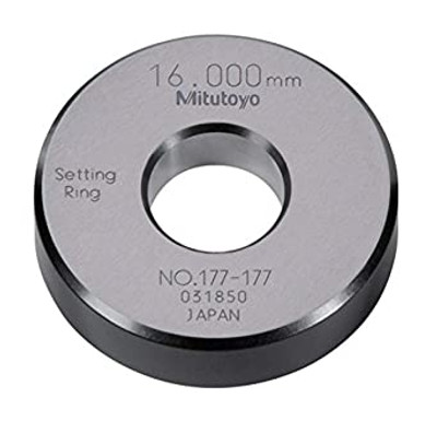 Mitutoyo 177-177 Setting Ring, 16Mm Mitutoyo 177-177 Setting Ring, 16Mm