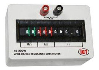 IET Labs RS-200W Wide Range Resistance Decade Substitutor IET Labs RS-200W Wide Range Resistance Decade Substitutor