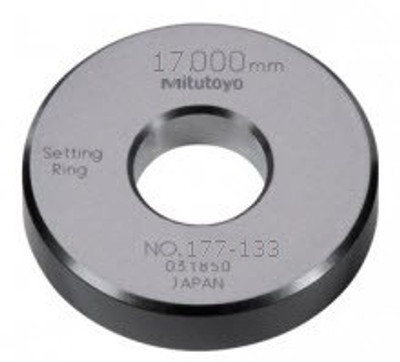 Mitutoyo 177-133 Setting Ring, 17Mm