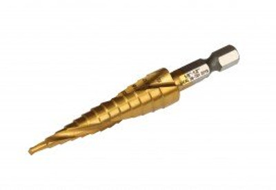 IDEAL Industries 36-701 Spiral Step Bit, 1/8 to 1/2"