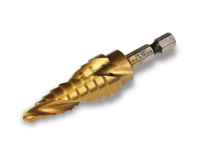 IDEAL Industries 36-702 Spiral Step Bit, 1/4 to 3/4"