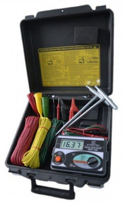 Kyoritsu 4105A-H Ground Resistance Tester, Digital, 2000Ω Kyoritsu 4105A-H Ground Resistance Tester, Digital, 2000Ω