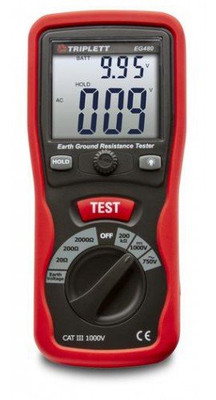 Triplett EG480 Earth Ground Resistance Tester Kit