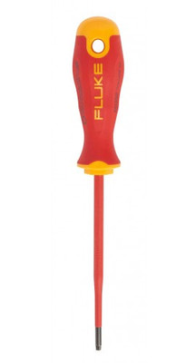 Fluke ISQS2 Insulated Robertson Screwdriver #2, 5", 1000 V Fluke ISQS2 Insulated Robertson Screwdriver #2, 5", 1000 V