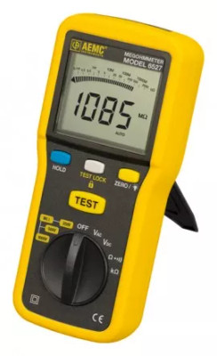 AEMC 6527 Digital Megohmmeter with continuity, 4000 Ω