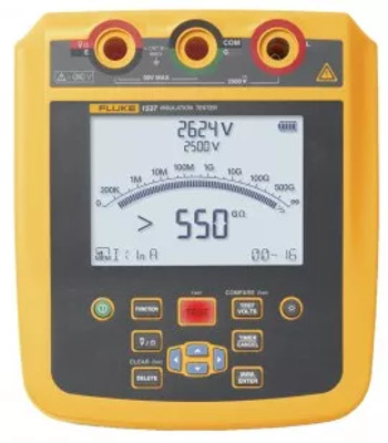 Fluke 1537 Advanced Insulation Resistance Tester, 2500 V Fluke 1537 Advanced Insulation Resistance Tester, 2500 V