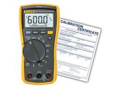 Fluke 117-NIST Multimeter with non contact voltage for electricians, includes Traceable Calibration Certificate Fluke 117-NIST Multimeter with non contact voltage for electricians, includes Traceable Calibration Certificate