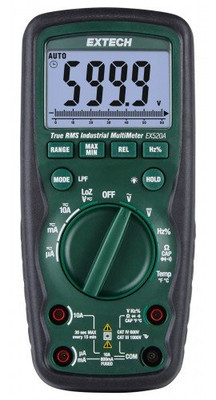 Extech EX5xxA Series Heavy Duty True RMS Multimeter, ±0.09%, 6000 Extech EX5xxA Series Heavy Duty True RMS Multimeter, ±0.09%, 6000