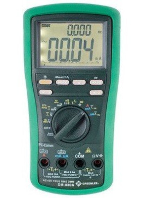 Greenlee DM-830A AC/DC True RMS Digital Multimeter Greenlee DM-830A AC/DC True RMS Digital Multimeter