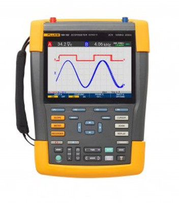 Fluke 190-102-III-S Color ScopeMeter with FlukeView-2 software package, 100 MHz, 2 channels Fluke 190-102-III-S Color ScopeMeter with FlukeView-2 software package, 100 MHz, 2 channels