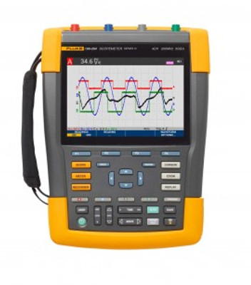 Fluke 190-204-III-S Color ScopeMeter with FlukeView-2 software package, 200 MHz, 4 channels