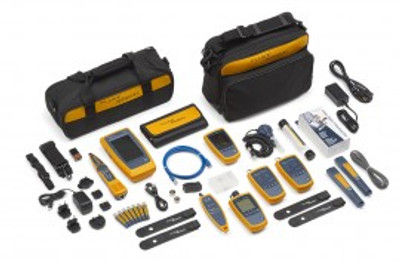 Fluke Networks LIQ-DUO-KIT-1475 LinkIQ Duo Cable, Network and Wi-Fi Tester Kit with SimpliFiber Pro