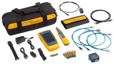 Fluke Networks LinkIQ Industrial Ethernet Cable + Network Tester Kit with three-year Premium Care, 10 Gb/s, 1000' Fluke Networks LinkIQ Industrial Ethernet Cable + Network Tester Kit with three-year Premium Care, 10 Gb/s, 1000'