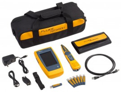Fluke Networks LinkIQ Cable + Network Tester Kit with three-year Premium Care, 10 Gb/s, 1000' Fluke Networks LinkIQ Cable + Network Tester Kit with three-year Premium Care, 10 Gb/s, 1000'