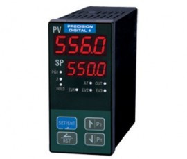 Precision Digital PD556-6RB-24 Nova Ramp and Soak Controller with RS-485, 3 relay/2 current output, 1/8 DIN V