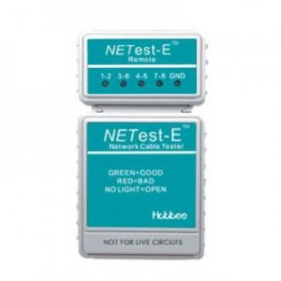 Hobbes E-400 NETest-E LAN Network Cable Continuity Tester Hobbes E-400 NETest-E LAN Network Cable Continuity Tester
