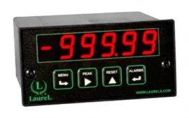 Laurel Electronics L40000DCV3 DC Voltage Panel Meter, extended red LED, ±20 V DC