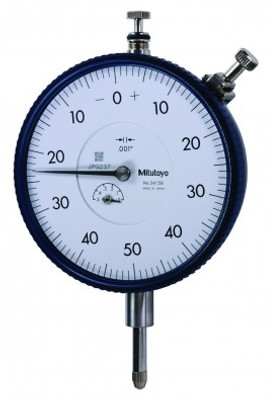 Mitutoyo 3415S Series 3 Large Face Dial Indicator With Lug, 0.5", Sae Mitutoyo 3415S Series 3 Large Face Dial Indicator With Lug, 0.5", Sae
