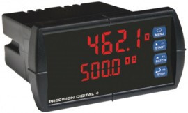 Precision Digital PD6310-6H4-WM ProVu Pulse Input NTEP Batch Controller Digital Panel Meter with SunBright, 4 relays