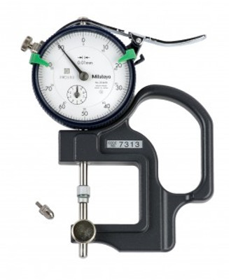 Mitutoyo 7313 Thickness Gauge, 0 To 10 Mm