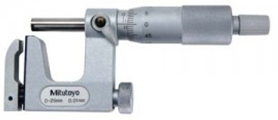 Mitutoyo 117-101 Series 117 Uni-Mike Analog Mechanical Micrometer, 0 to 25 mm, Metric Mitutoyo 117-101 Series 117 Uni-Mike Analog Mechanical Micrometer, 0 to 25 mm, Metric